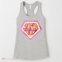 Cute Retro Super Mom Gift For Mother Women's Tank Top thumb 0