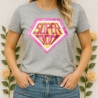 Cute Retro Super Mom Gift For Mother Women's T-Shirt thumb 2