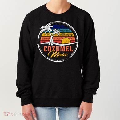 Cozumel Retro Sunset Women's Sweatshirt