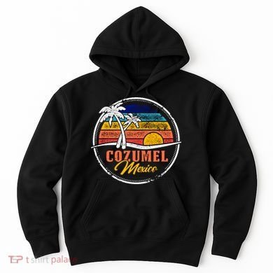 Cozumel Retro Sunset Hoodie