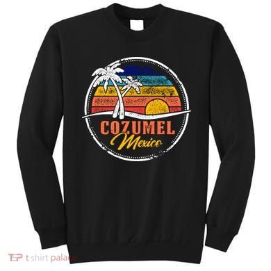 Cozumel Retro Sunset Sweatshirt