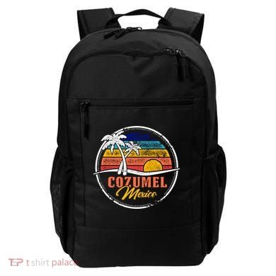 Cozumel Retro Sunset Backpack