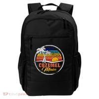 Cozumel Retro Sunset Backpack thumb 0
