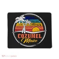 Cozumel Retro Sunset Mousepad thumb 0