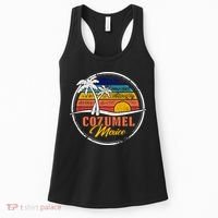 Cozumel Retro Sunset Women's Tank Top thumb 0