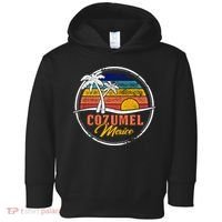 Cozumel Retro Sunset Toddler Hoodie thumb 0