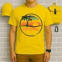 Cozumel Retro Sunset T-Shirt thumb 6
