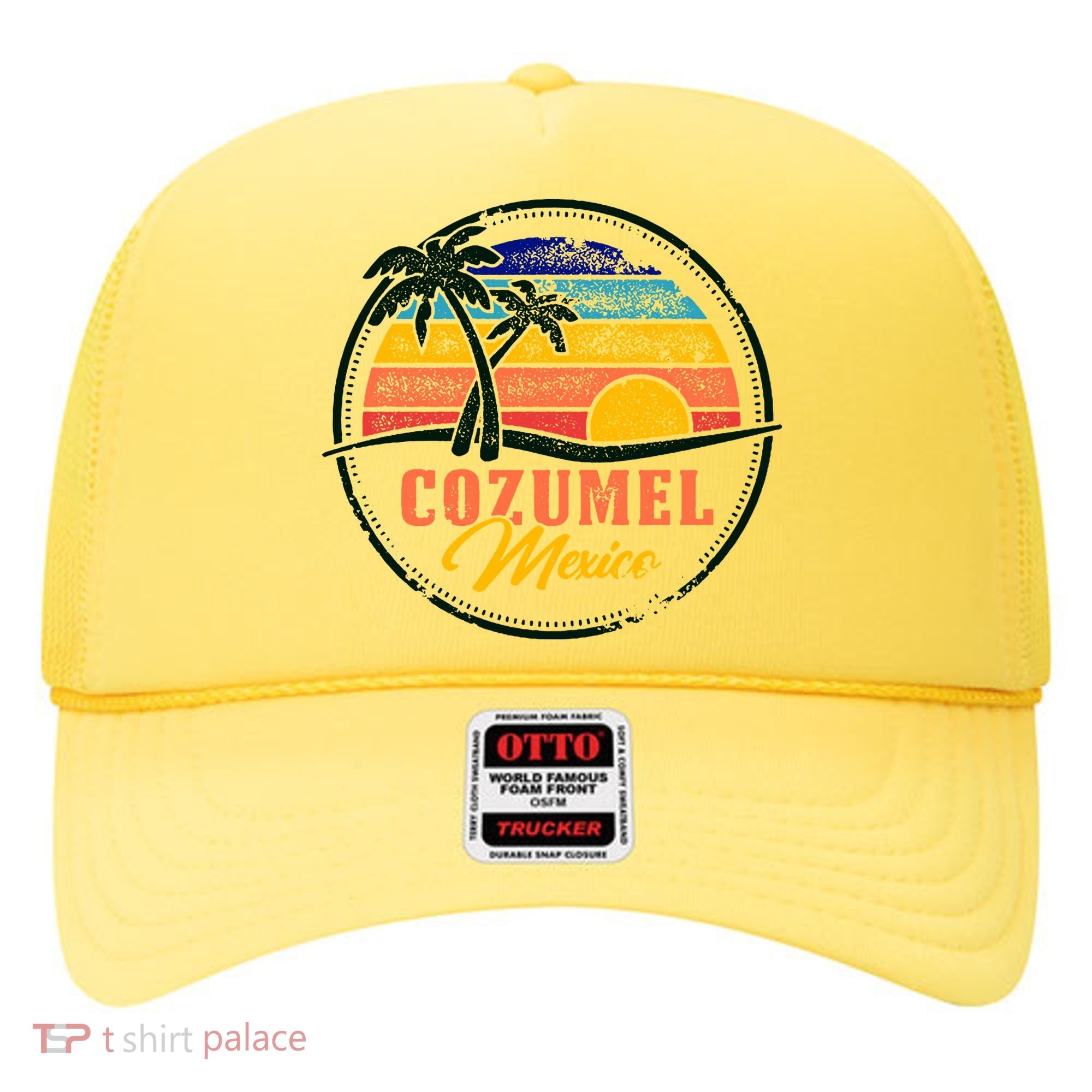 Cozumel Retro Sunset Hat