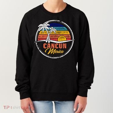 Cancun Retro Sunset Women's Sweatshirt
