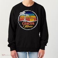 Cancun Retro Sunset Women's Sweatshirt thumb 0