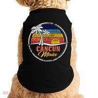 Cancun Retro Sunset Doggie Tank thumb 0