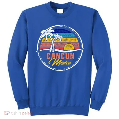 Cancun Retro Sunset Sweatshirt
