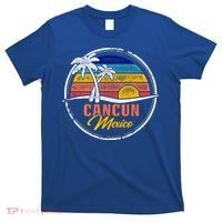 Cancun Retro Sunset T-Shirt thumb 0