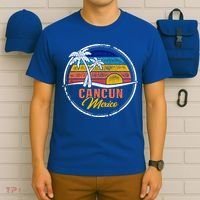 Cancun Retro Sunset T-Shirt thumb 6