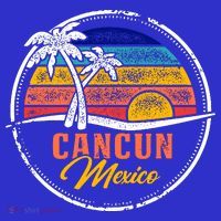 Cancun Retro Sunset Toddler Hoodie thumb 2