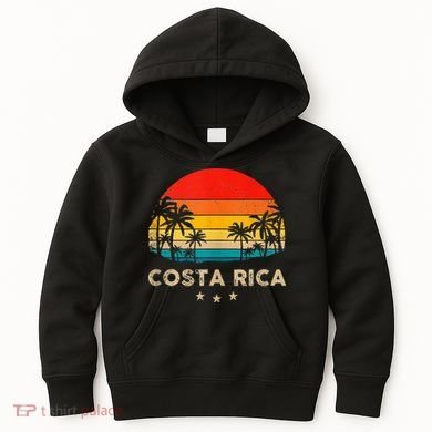Costa Rica Sunset Kids Hoodie