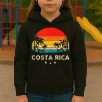 Costa Rica Sunset Kids Hoodie thumb 3