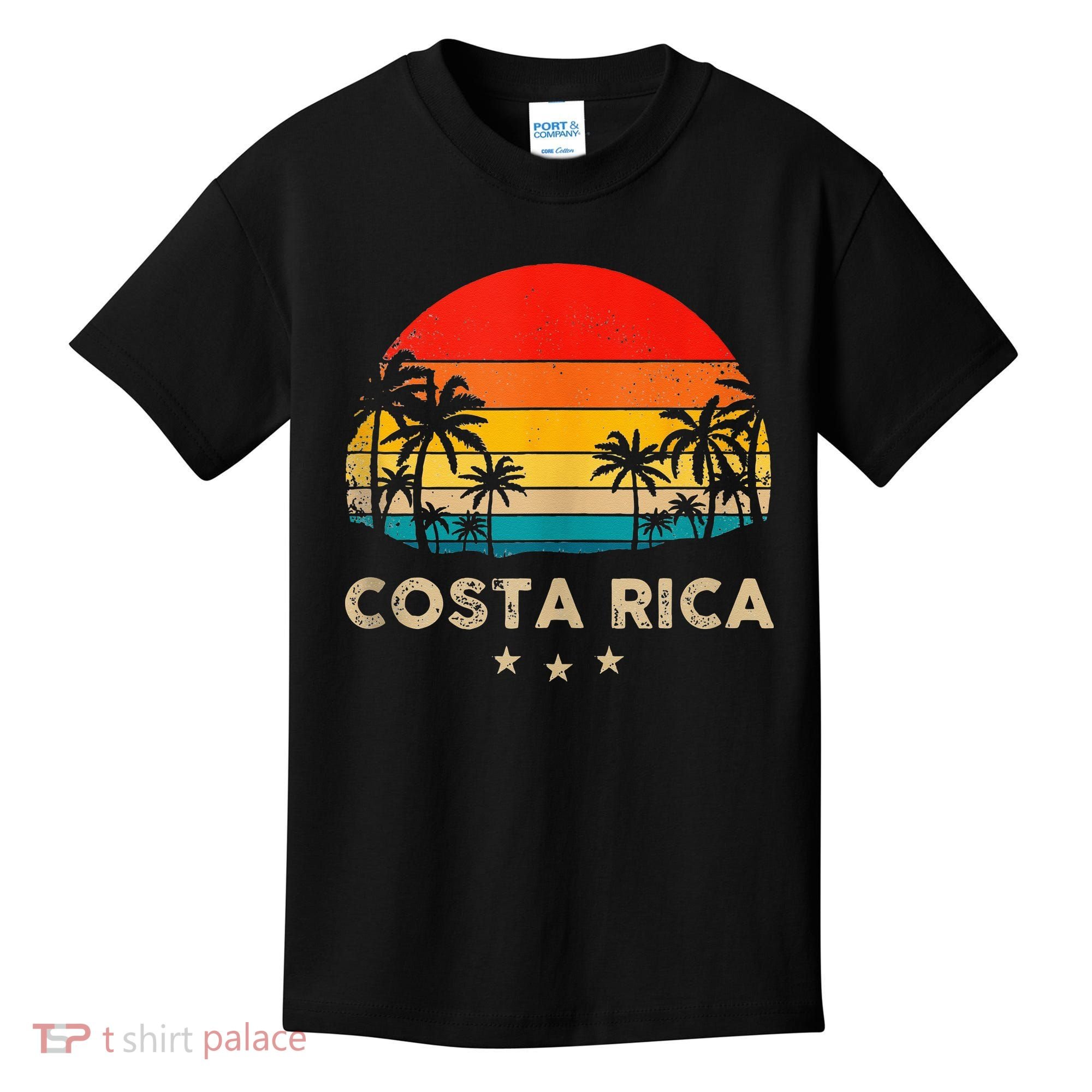 Costa Rica Sunset Kids T-Shirt