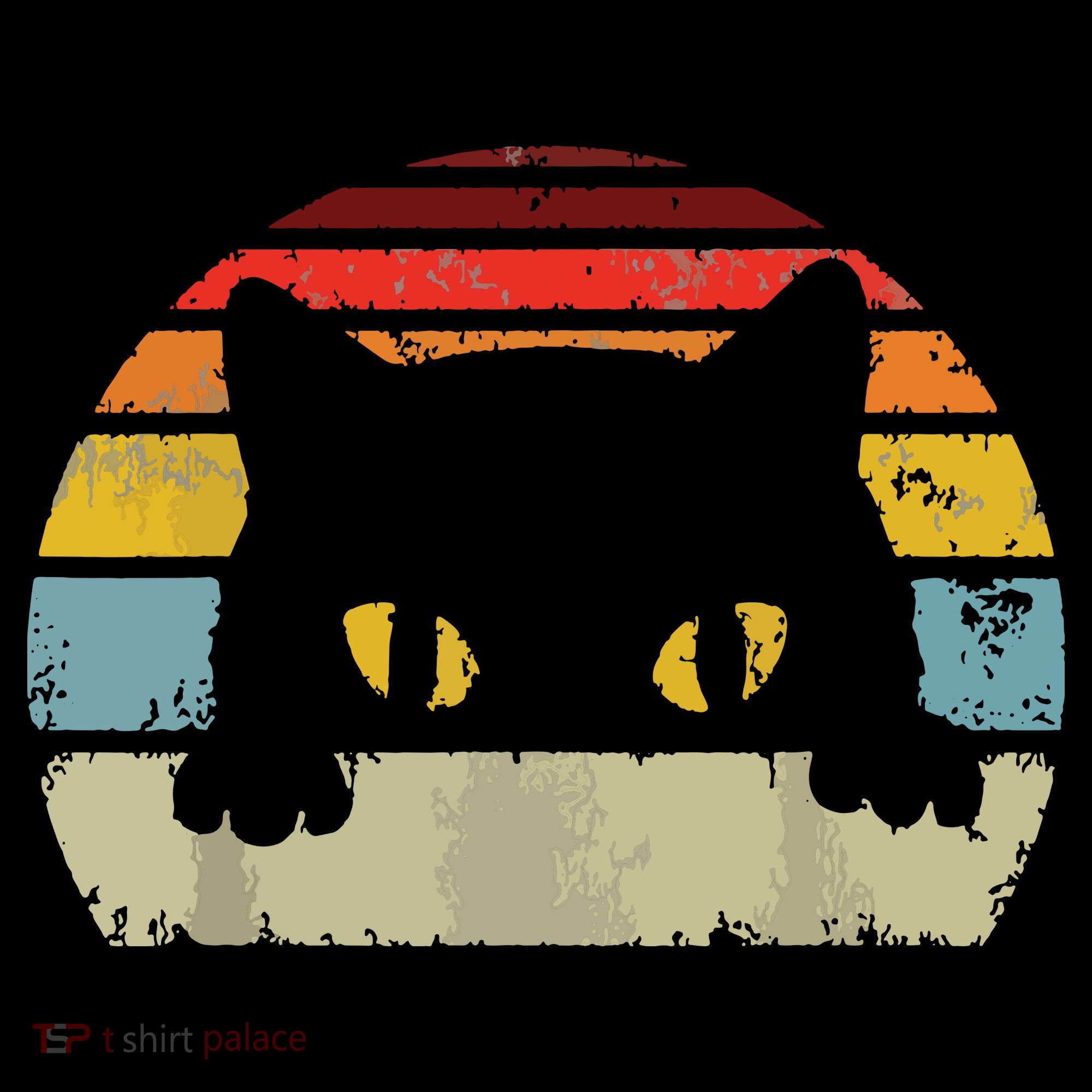 Cat Retro Style Black Kitty Cats Lover Gift Mousepad
