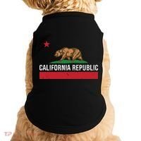 California Republic State Flag Doggie Tank thumb 0
