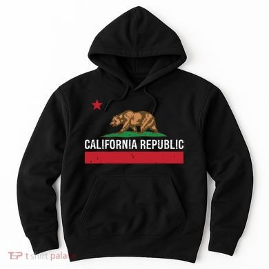 California Republic State Flag Hoodie
