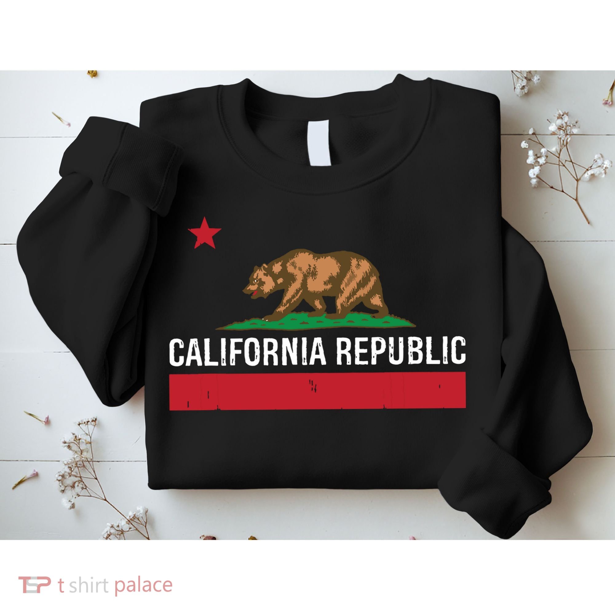California Republic State Flag Sweatshirt