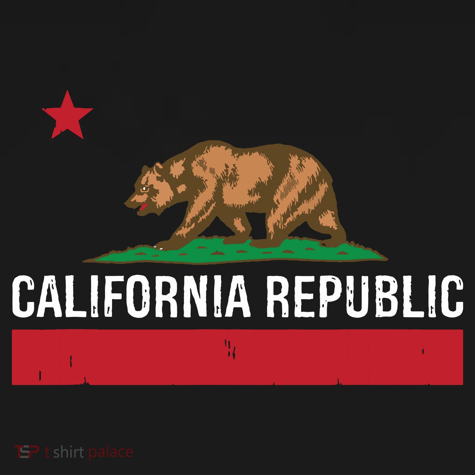 California Republic State Flag Sweatshirt
