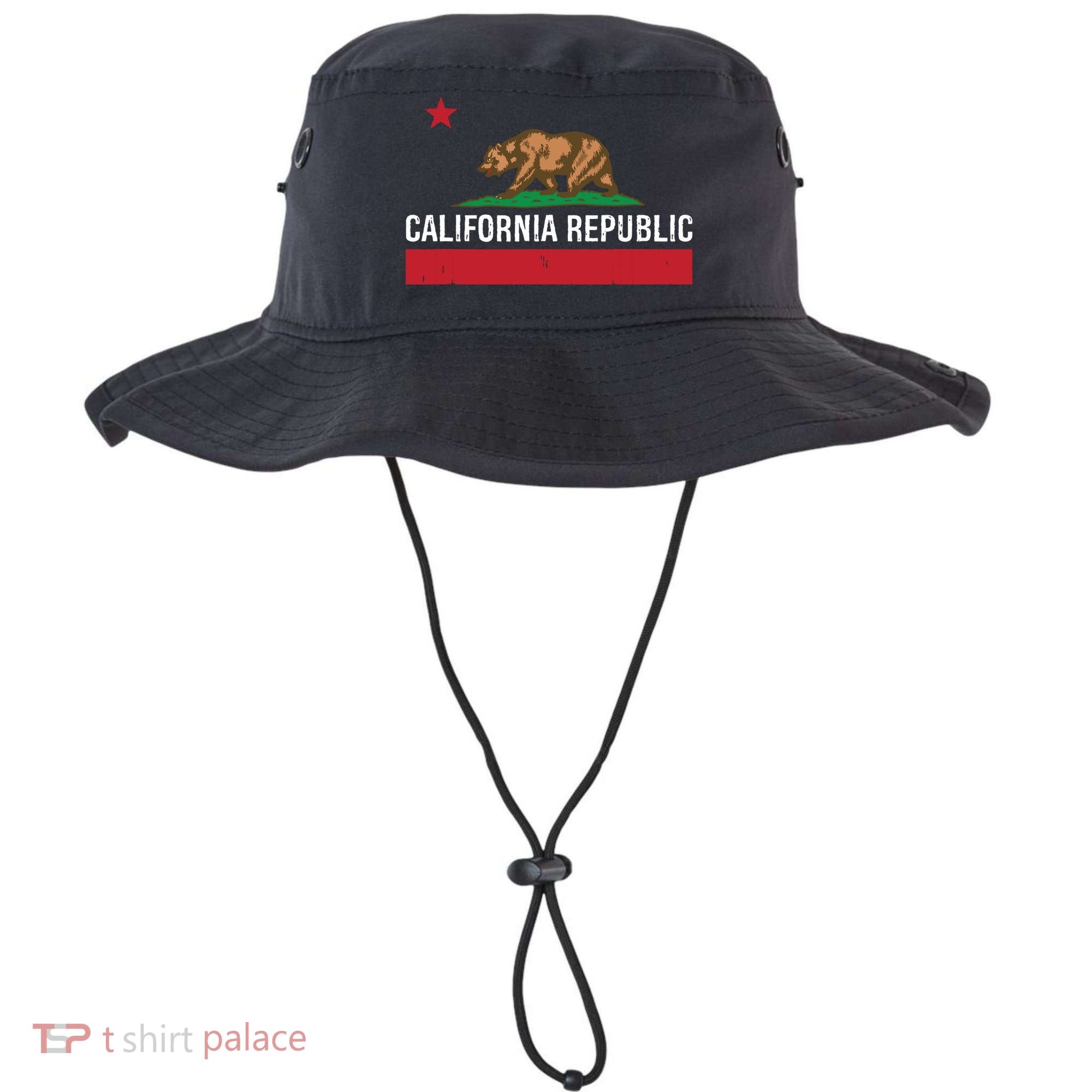 California Republic State Flag Bucket Hat
