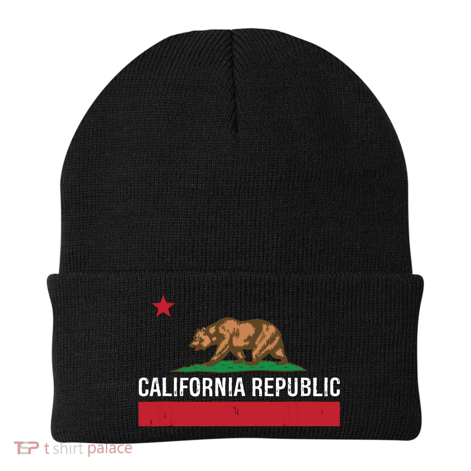 California Republic State Flag Beanie