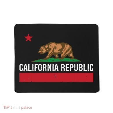 California Republic State Flag Mousepad