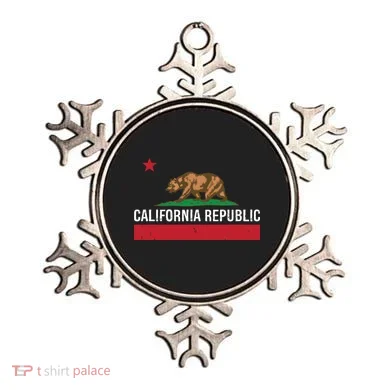 California Republic State Flag Ornament
