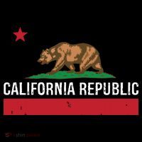 California Republic State Flag Women's Tank Top thumb 5
