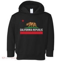 California Republic State Flag Toddler Hoodie thumb 0