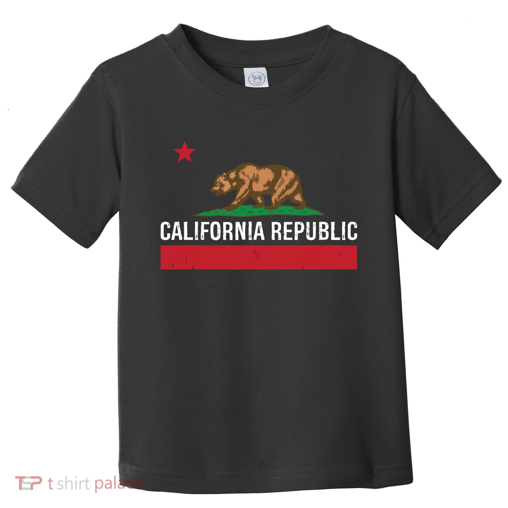 California Republic State Flag Toddler T-Shirt