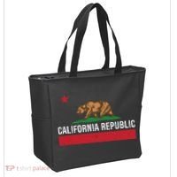 California Republic State Flag Tote Bag thumb 2