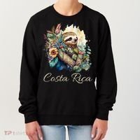 Costa Rica Tropical Sloth Women's Sweatshirt thumb 0