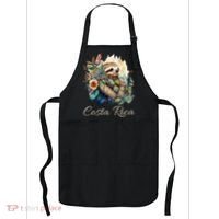 Costa Rica Tropical Sloth Apron thumb 0