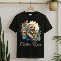 Costa Rica Tropical Sloth T-Shirt thumb 2