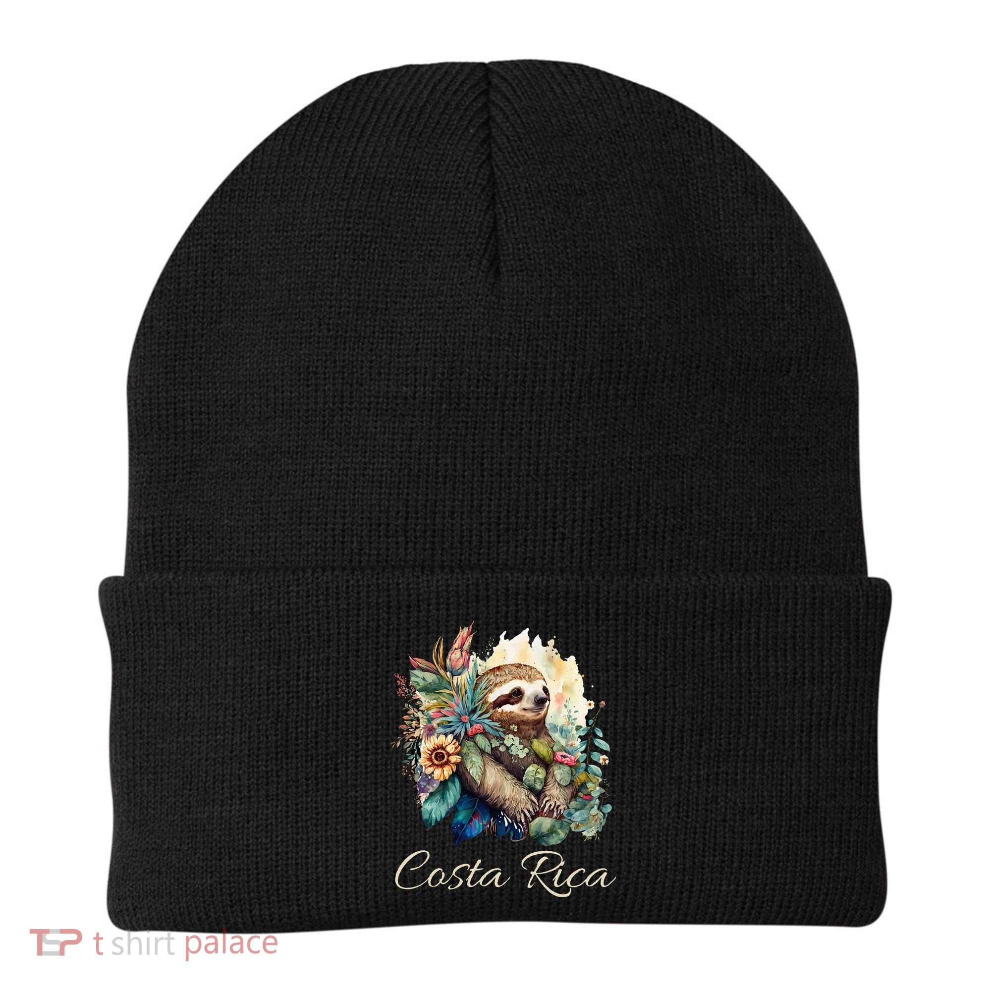 Costa Rica Tropical Sloth Beanie