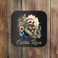 Costa Rica Tropical Sloth Coaster thumb 0