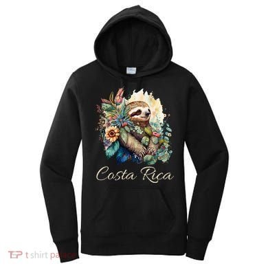 Costa Rica Tropical Sloth Women's Hoodie