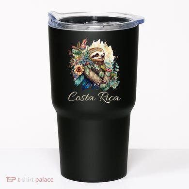 Costa Rica Tropical Sloth Tumbler