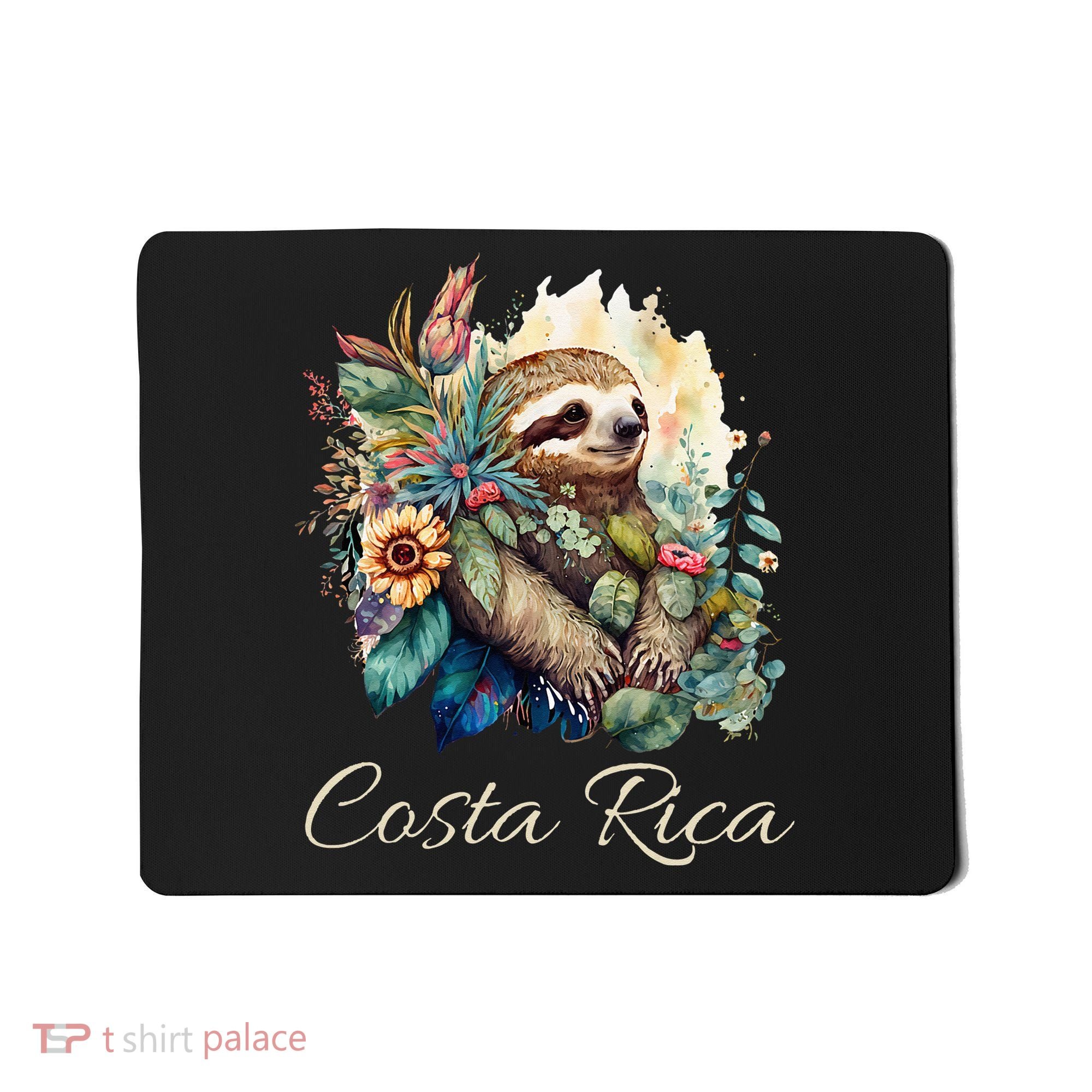 Costa Rica Tropical Sloth Mousepad