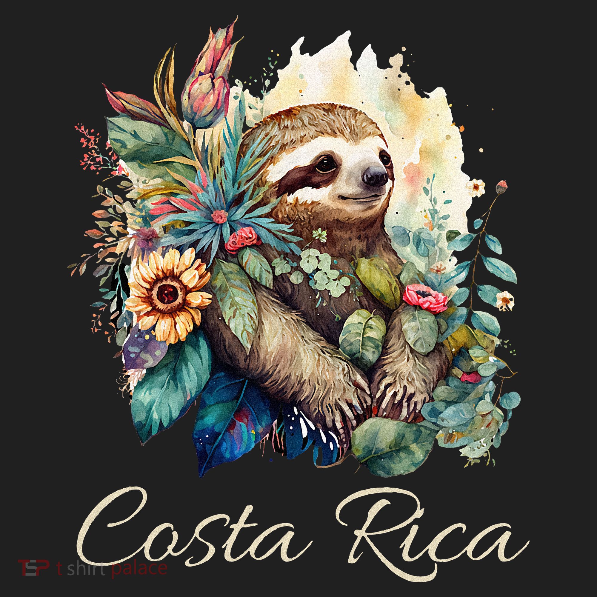 Costa Rica Tropical Sloth Hat