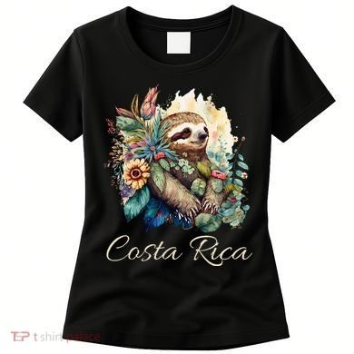 Costa Rica Tropical Sloth Women's T-Shirt