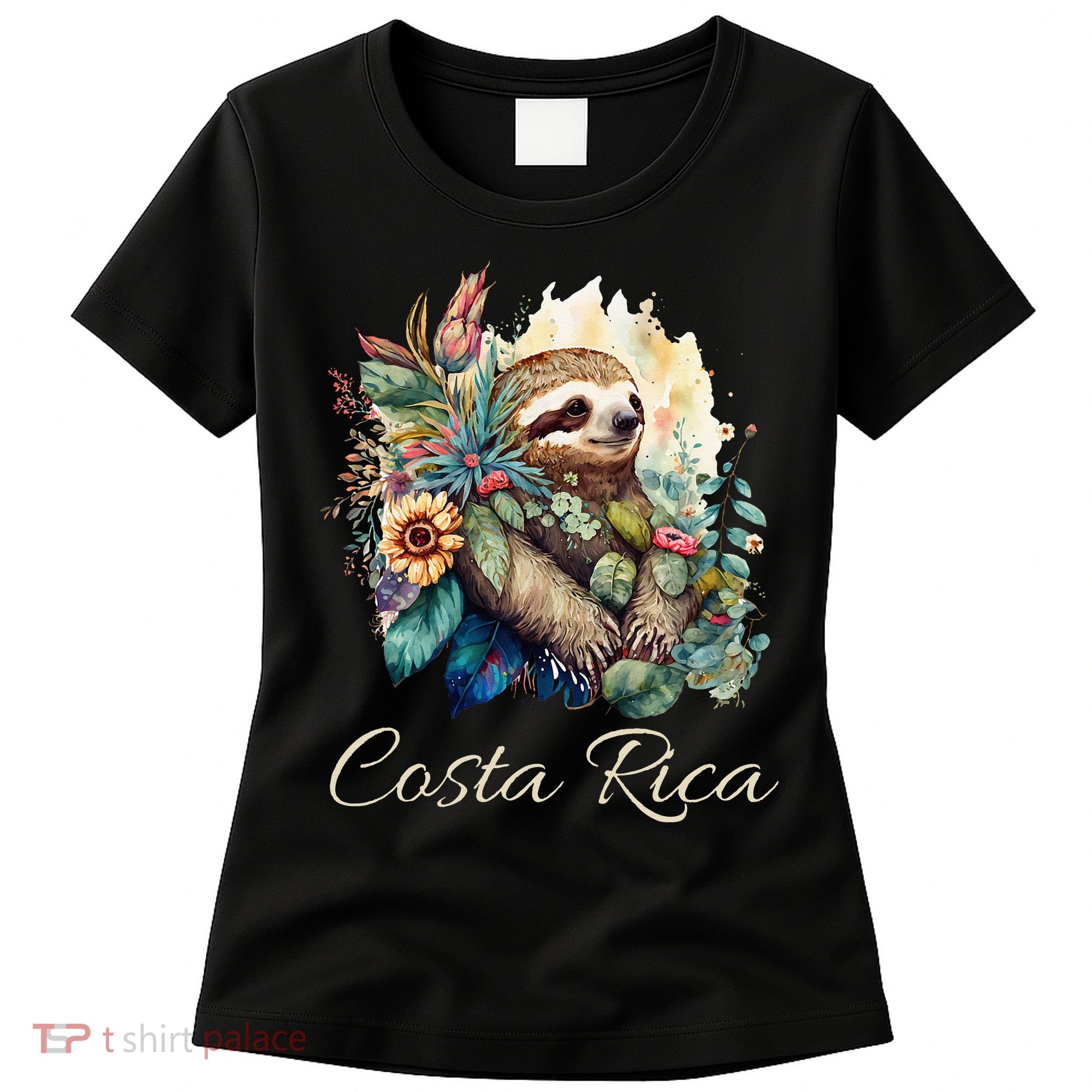 Costa Rica Tropical Sloth Women's T-Shirt