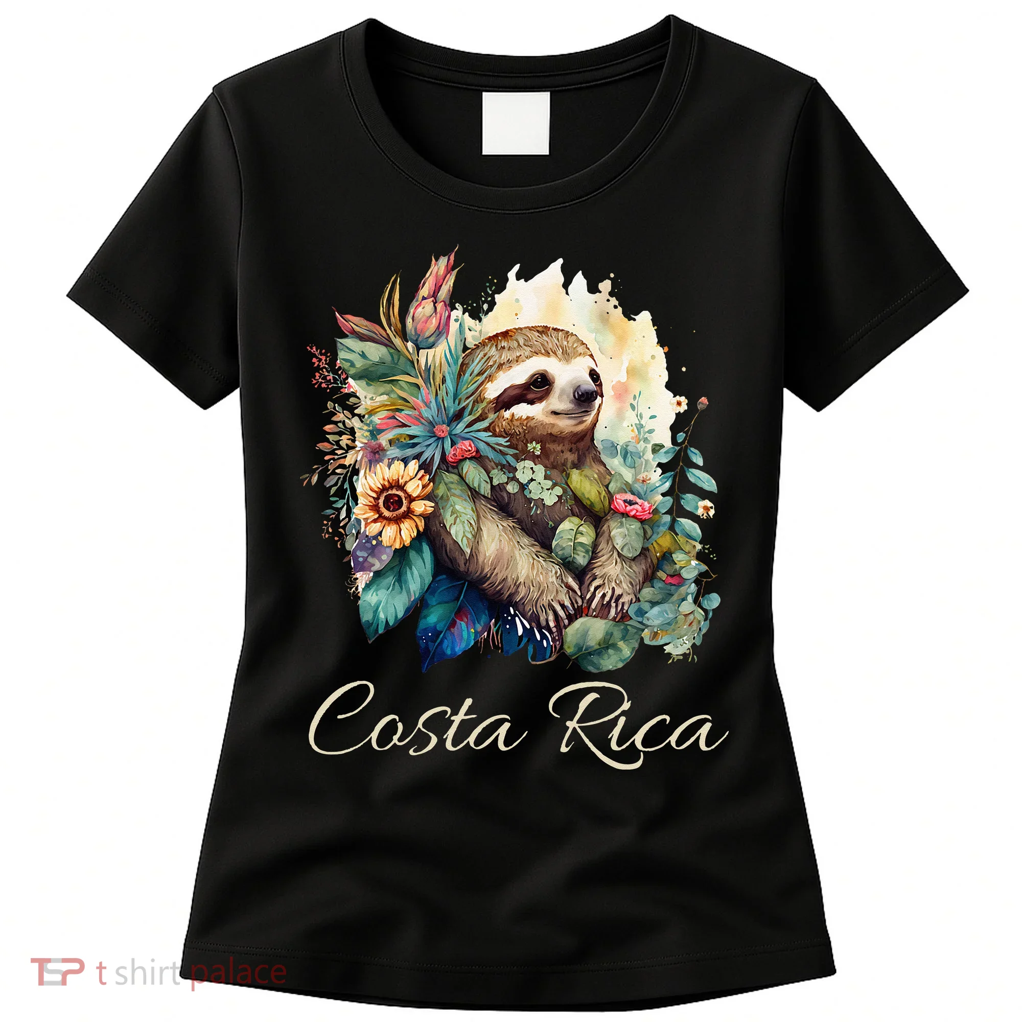 Costa Rica Tropical Sloth Women's T-Shirt