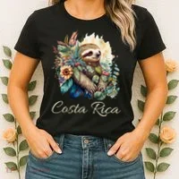 Costa Rica Tropical Sloth Women's T-Shirt thumb 2