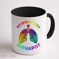 Cool Respiratory Therapy For Care Lung Doctor Rt Gift Coffee Mug thumb 1