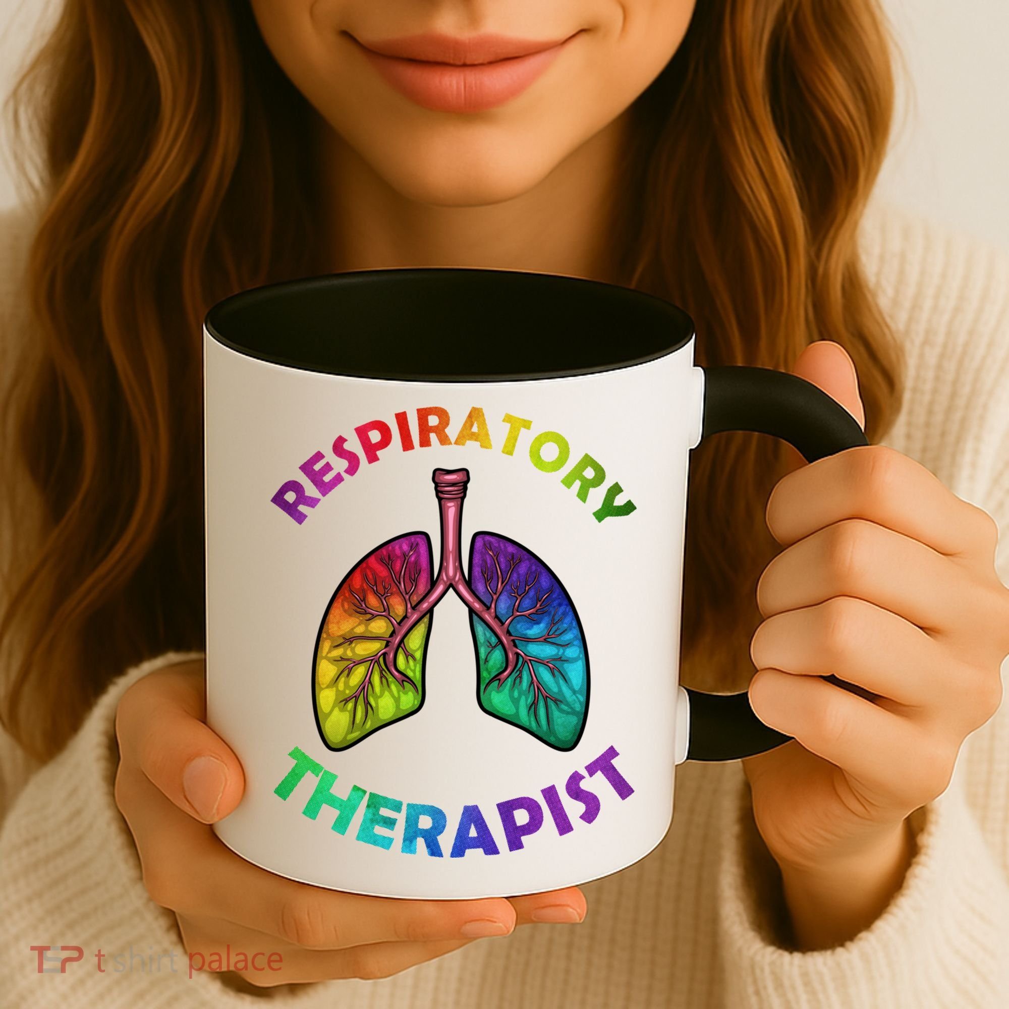 Cool Respiratory Therapy For Care Lung Doctor Rt Gift Coffee Mug